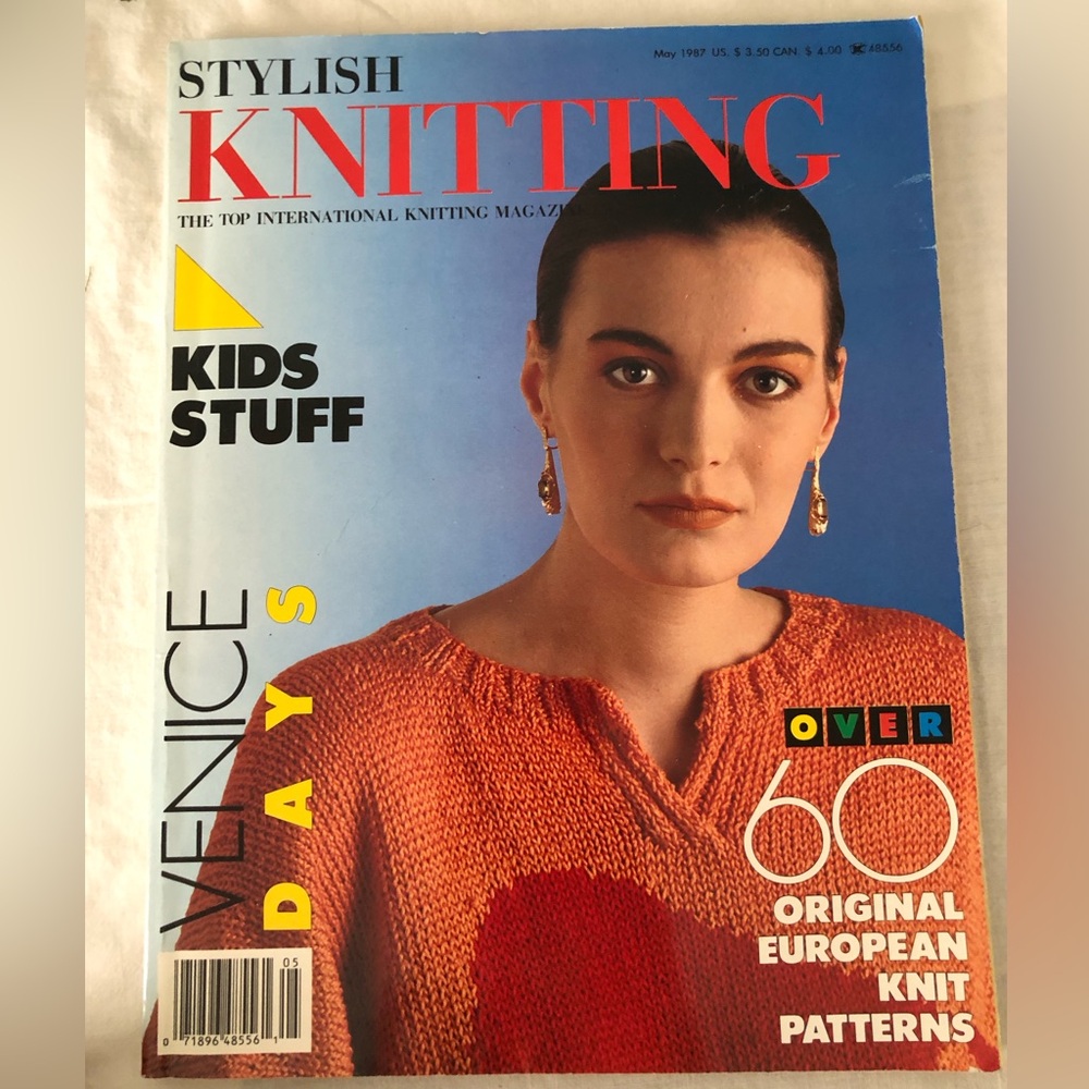 Stylish Knitting. The Top International Knitting Magazine. May 1987. Volume 2, N